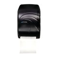 San Jamar Electronic Touchless Roll Towel Dispenser, 11 3/4 x 9 x 15 1/2, Black T1390TBK